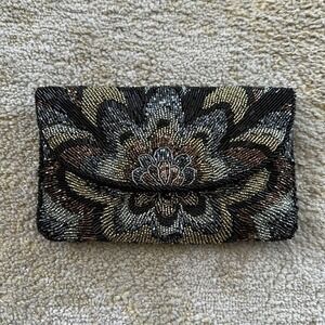 Vintage Beaded Clutch